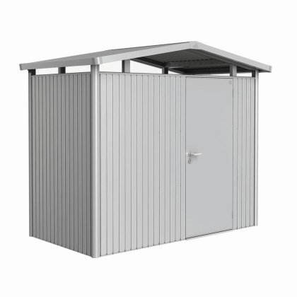 9 x 5 (2.73m x 1.58m) Biohort Panorama P1 Metal Shed - Single Door 9 x 5 (2.73m x 1.58m) Biohort Panorama P1 Metal Shed - Single Door