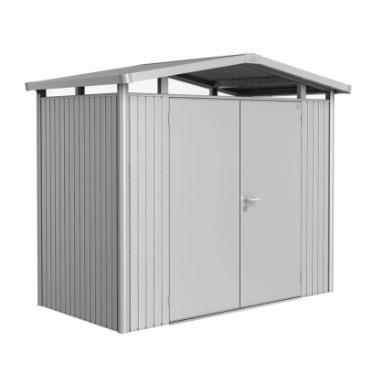 9 x 5 (2.73m x 1.58m) Biohort Panorama P1 Metal Shed - Double Door 9 x 5 (2.73m x 1.58m) Biohort Panorama P1 Metal Shed - Double Door