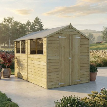 10 x 6 (3.12m x 1.79m) Mercia Overlap Shed 10 x 6 (3.12m x 1.79m) Mercia Overlap Shed