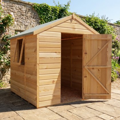 6 x 6 (1.79m x 1.79m) Shire Faroe Shiplap Apex Shed