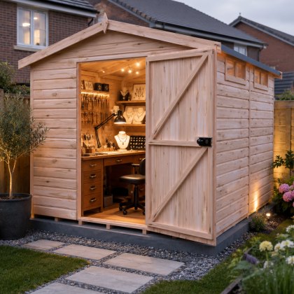 10 x 8 (2.99m x 2.39m) Shire Security Professional Shed