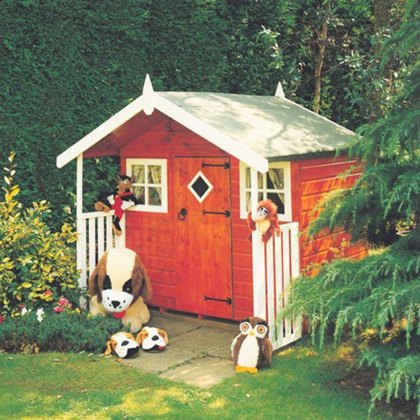 6 x 4 (1.79m x 1.19m) Shire Hobby Playhouse