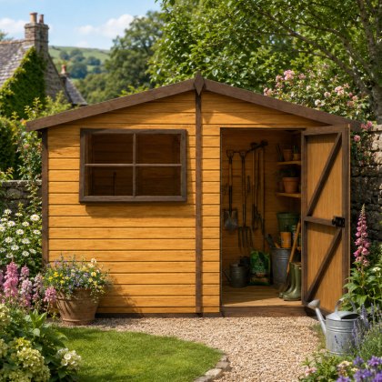 10 x 8 (2.99m x 2.39m) Shire Wroxham Professional Shed