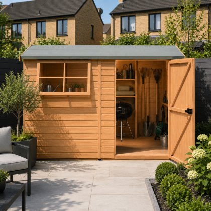10 x 6 (1.79m x 2.99m) Shire Suffolk Professional Shed
