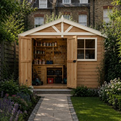 10 x 10 (3.16m x 3.02m) Shire Mammoth Professional Apex Shed 10 x 10 (3.16m x 3.02m) Shire Mammoth Professional Apex Shed