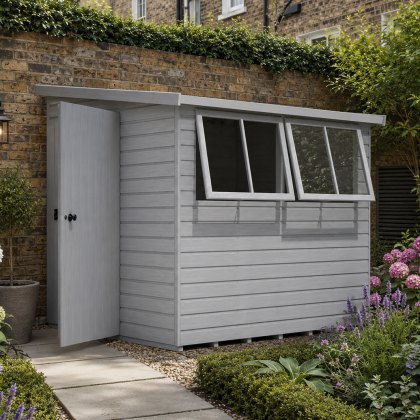 8 x 6 (2.39m x 1.79m) Shire Norfolk Professional Pent Shed