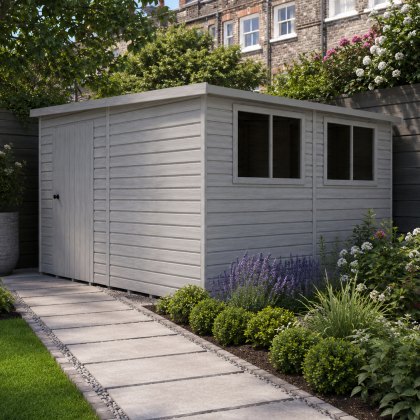 10 x 10 (2.99m x 2.99m) Shire Norfolk Professional Pent Shed