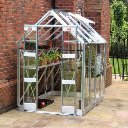 5'3' (1.59m) Wide Elite Streamline Aluminium Greenhouse PACKAGE Range