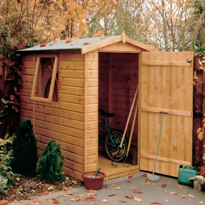 7 x 5 (2.05m x 1.62m) Shire Shiplap Apex Garden Shed