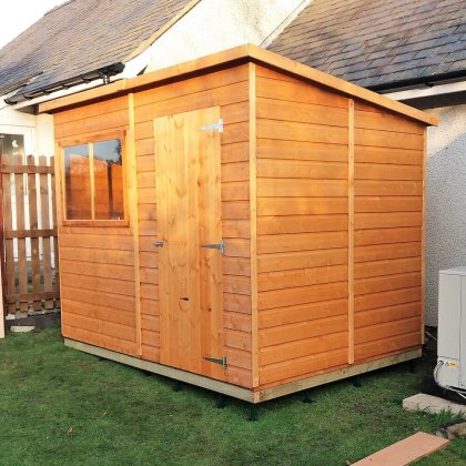 6 x 8 (1.83m x 2.39m) Shire Pent Shed