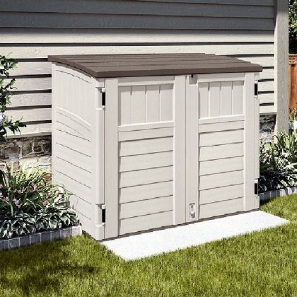 Suncast Plastic Deck Boxes Storage Seats and Sheds elbec garden