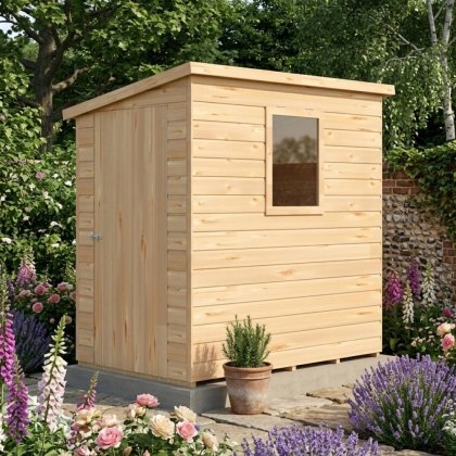 6 x 4 (1.79m x 1.19m) Shire Caldey Professional Pent Shed 6 x 4 (1.79m x 1.19m) Shire Caldey Professional Pent Shed