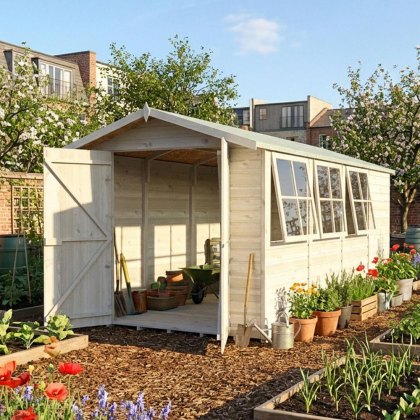 13 x 7 Shire Jersey Pressure Treated Apex Shed 13 x 7 Shire Jersey Pressure Treated Apex Shed