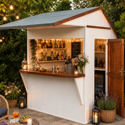 6 x 4 (1.79m x 1.19m) Shire Garden Bar and Store 6 x 4 (1.79m x 1.19m) Shire Garden Bar and Store