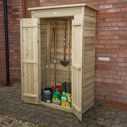 3 x 2 (0.99m x 0.48m) Forest Pent Tall Garden Store - Pressure Treated