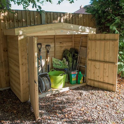 6 x 3 (1.86m x 0.78m) Forest Apex Large Outdoor Store - Pressure Treated