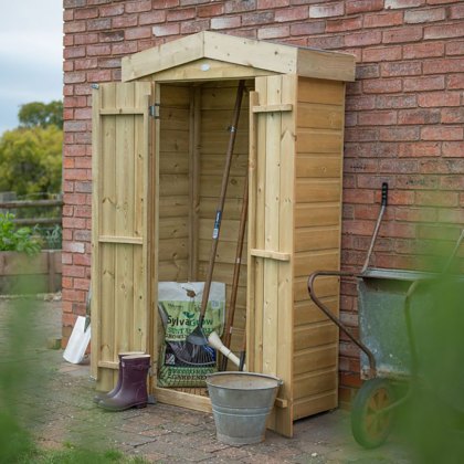 3 x 2 (0.99m x 0.48m) Forest Shiplap Apex Tall Garden Store - Pressure Treated