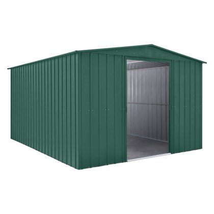 10 x 12 Globel Lotus Apex Metal Shed in Green