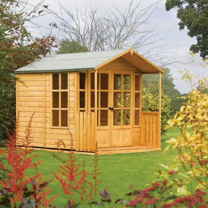 10 x 7 (3.05m x 2.13m) Rowlinson Arley Summerhouse
