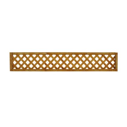 1ft High (300mm) Forest Diamond Lattice Fence Topper 1ft High (300mm) Forest Diamond Lattice Fence Topper