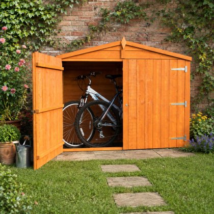 7 x 3 (2.15m x 0.90m) Shire Overlap Apex Bike Shed