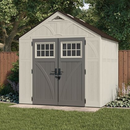 8 x 7 Suncast Tremont Plastic Shed