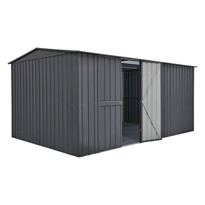 10 x 23 (3.07m x 7.14m) Lotus Apex Workshop in Anthracite Grey