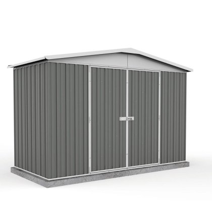 10 x 5 (3.00m x 1.44m) Mercia Absco Regent Metal Shed in Woodland Grey