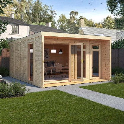 The Mercia Creswell Premium Insulated Garden Room 4m x 4m