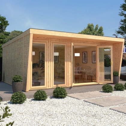 The Mercia Harlow Premium Insulated Garden Room 5m x 4m