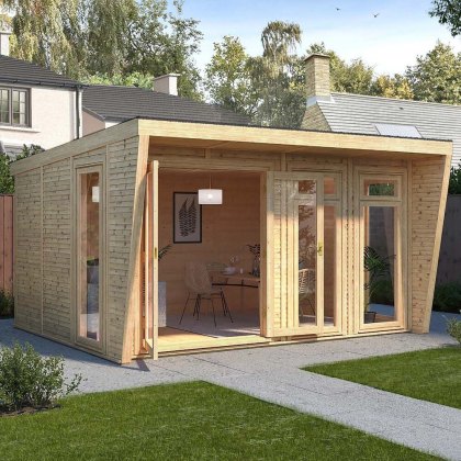 The Mercia Harlow Premium Insulated Garden Room 4m x 3m