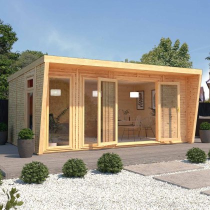 The Mercia Harlow Premium Insulated Garden Room 5m x 3m