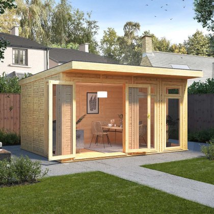 The Mercia Edwinstowe Insulated Garden Room 4m x 3m