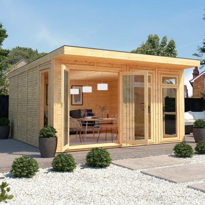 The Mercia Edwinstowe Insulated Garden Room 4m x 4m