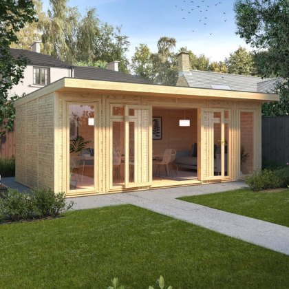 The Mercia Edwinstowe Insulated Garden Room 6m x 3m