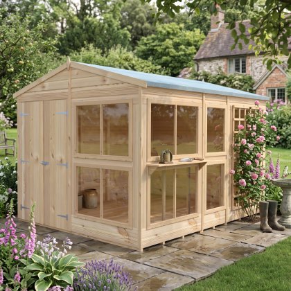 8 x 10 Shire Sun Hut Shiplap Apex Potting Shed 8 x 10 Shire Sun Hut Shiplap Apex Potting Shed