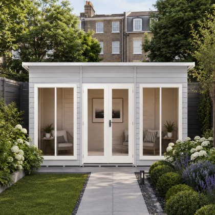 12 x 4 Shire Lela Pent Summerhouse 12 x 4 Shire Lela Pent Summerhouse