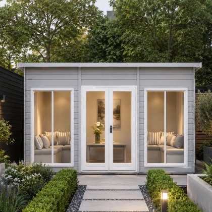12 x 8 Shire Lela Pent Summerhouse 12 x 8 Shire Lela Pent Summerhouse