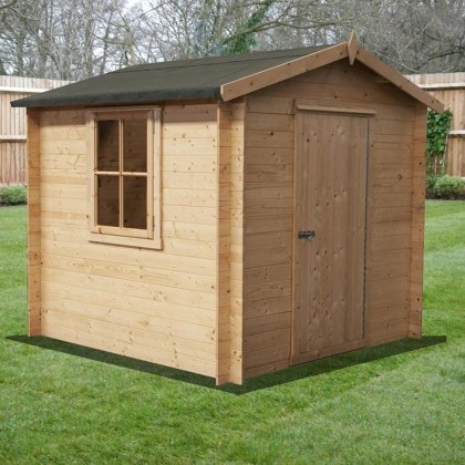 10G x 10 Shire Danbury Log Cabin (19mm Logs)