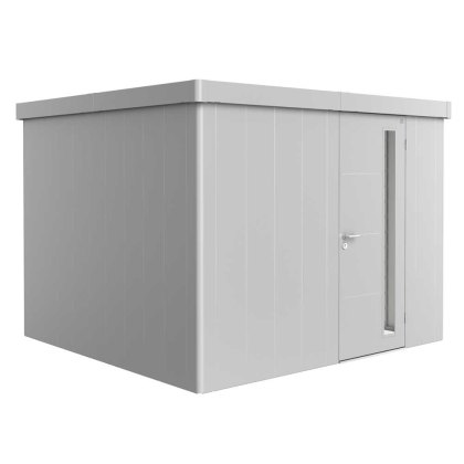 10 x 10 (2.92m x 2.92m) Biohort Neo 3C Metal Shed - Single Door 10 x 10 (2.92m x 2.92m) Biohort Neo 3C Metal Shed - Single Door