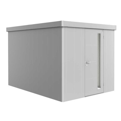 10 x 11 (2.92m x 3.48m) Biohort Neo 4C Metal Shed - Single Door 10 x 11 (2.92m x 3.48m) Biohort Neo 4C Metal Shed - Single Door
