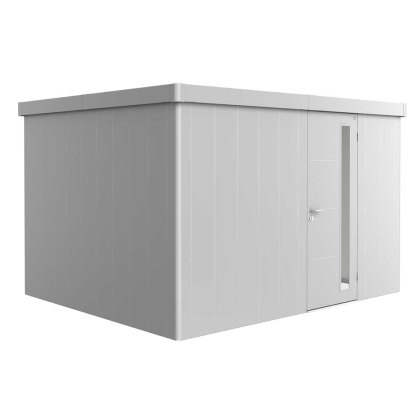 12 x 10 (3.48m x 2.92m) Biohort Neo 3D Metal Shed - Single Door 12 x 10 (3.48m x 2.92m) Biohort Neo 3D Metal Shed - Single Door