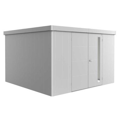 12 x 12 (3.48m x 3.48m) Biohort Neo 4D Metal Shed - Double Door 12 x 12 (3.48m x 3.48m) Biohort Neo 4D Metal Shed - Double Door