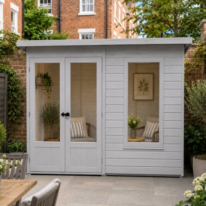 Shire Peony 8 x 6 Pent Summerhouse Shire Peony 8 x 6 Pent Summerhouse