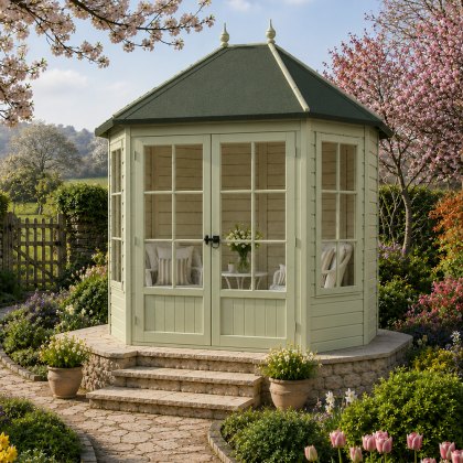 8 x 6 Shire Windermere Summerhouse 8 x 6 Shire Windermere Summerhouse