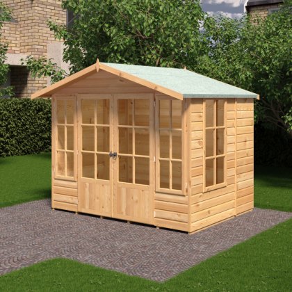8 x 6 Shire Delmora Summerhouse