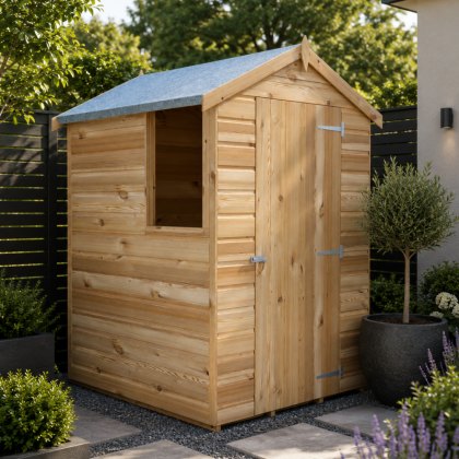 4 x 4 Shire Shetland Shiplap Apex Shed 4 x 4 Shire Shetland Shiplap Apex Shed