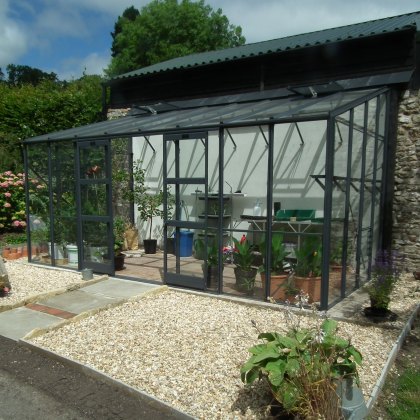 Elite Titan K800 8 x 16 Lean to Greenhouse