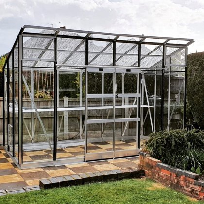 Elite Edge 600 6 x 12 Pent Roof Greenhouse
