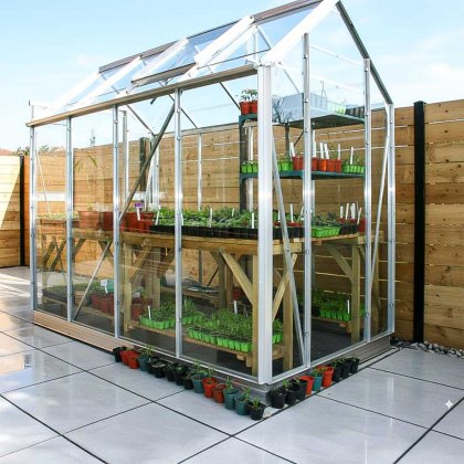 Elite Compact 4 x 8 Greenhouse Package